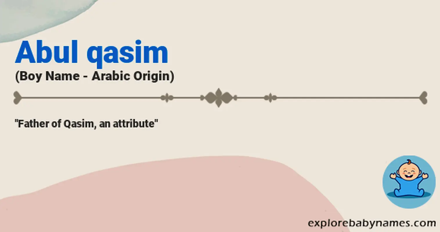 Meaning of Abul qasim