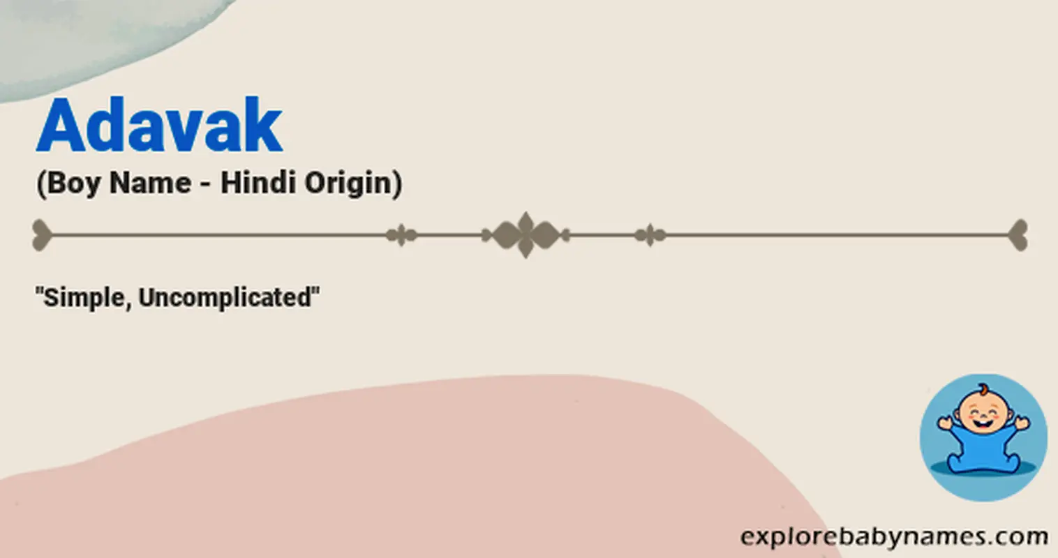 Meaning of Adavak