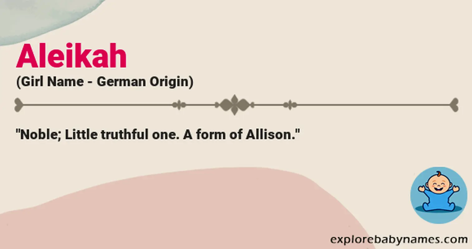 Meaning of Aleikah