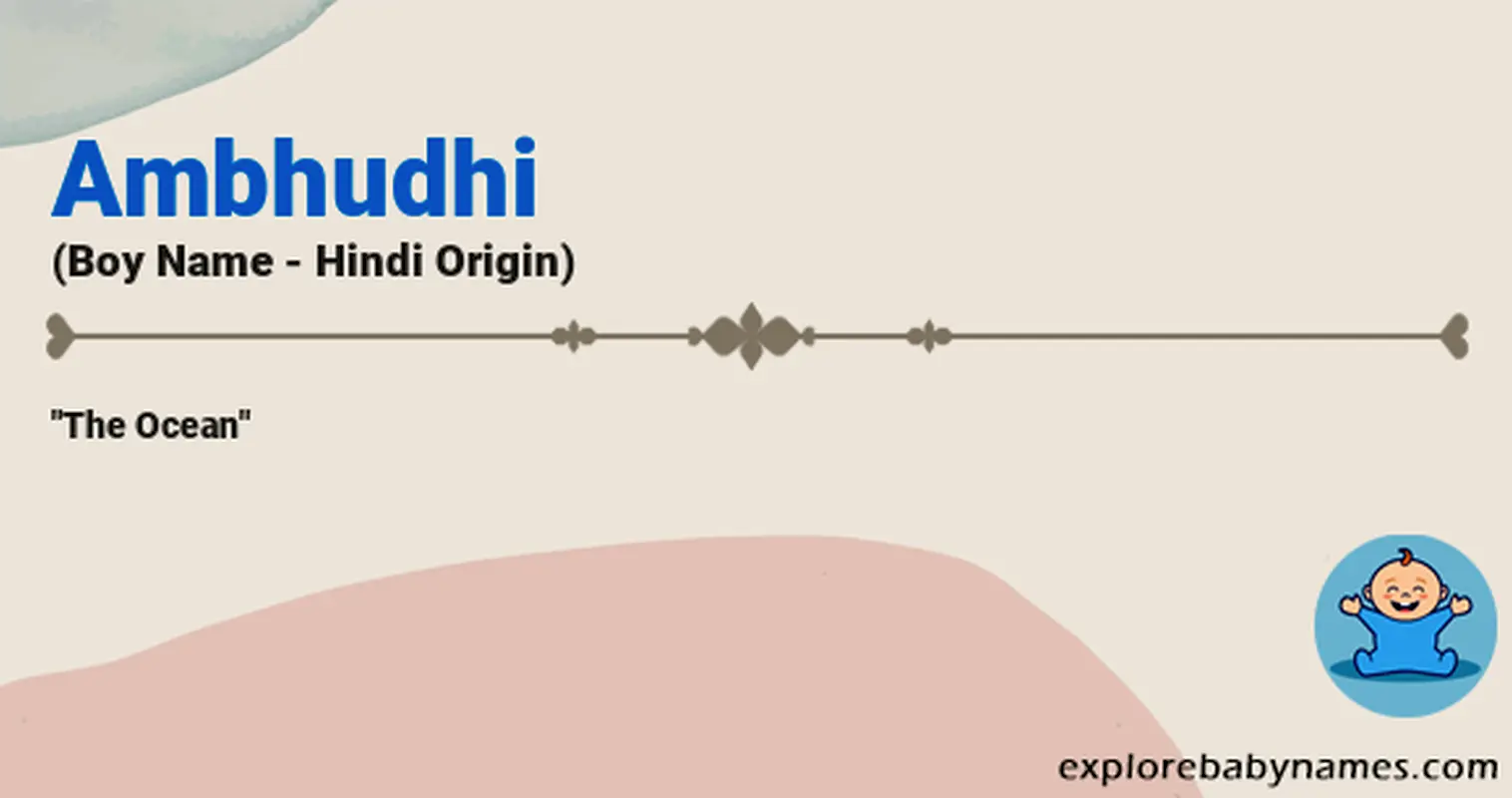 Meaning of Ambhudhi