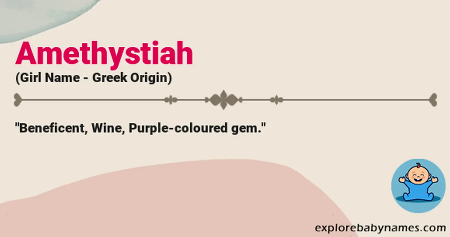 Meaning of Amethystiah