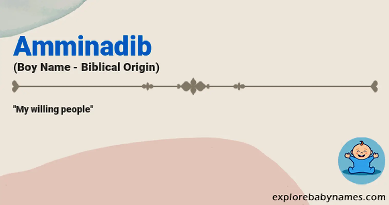 Meaning of Amminadib