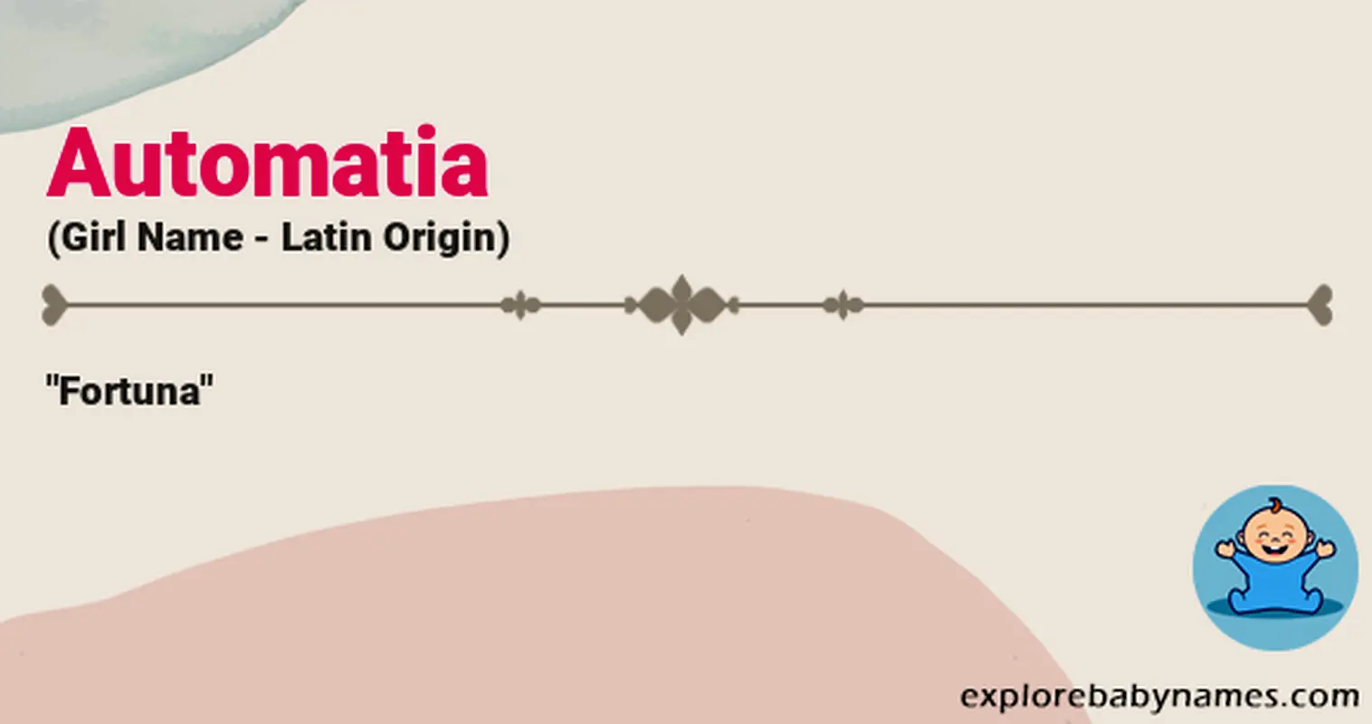 Meaning of Automatia