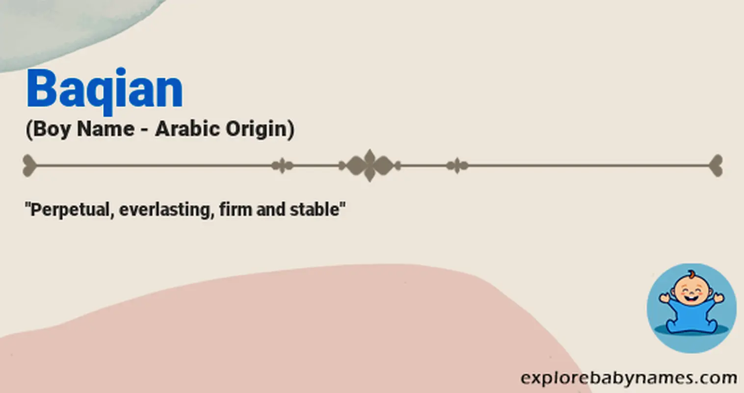 Meaning of Baqian