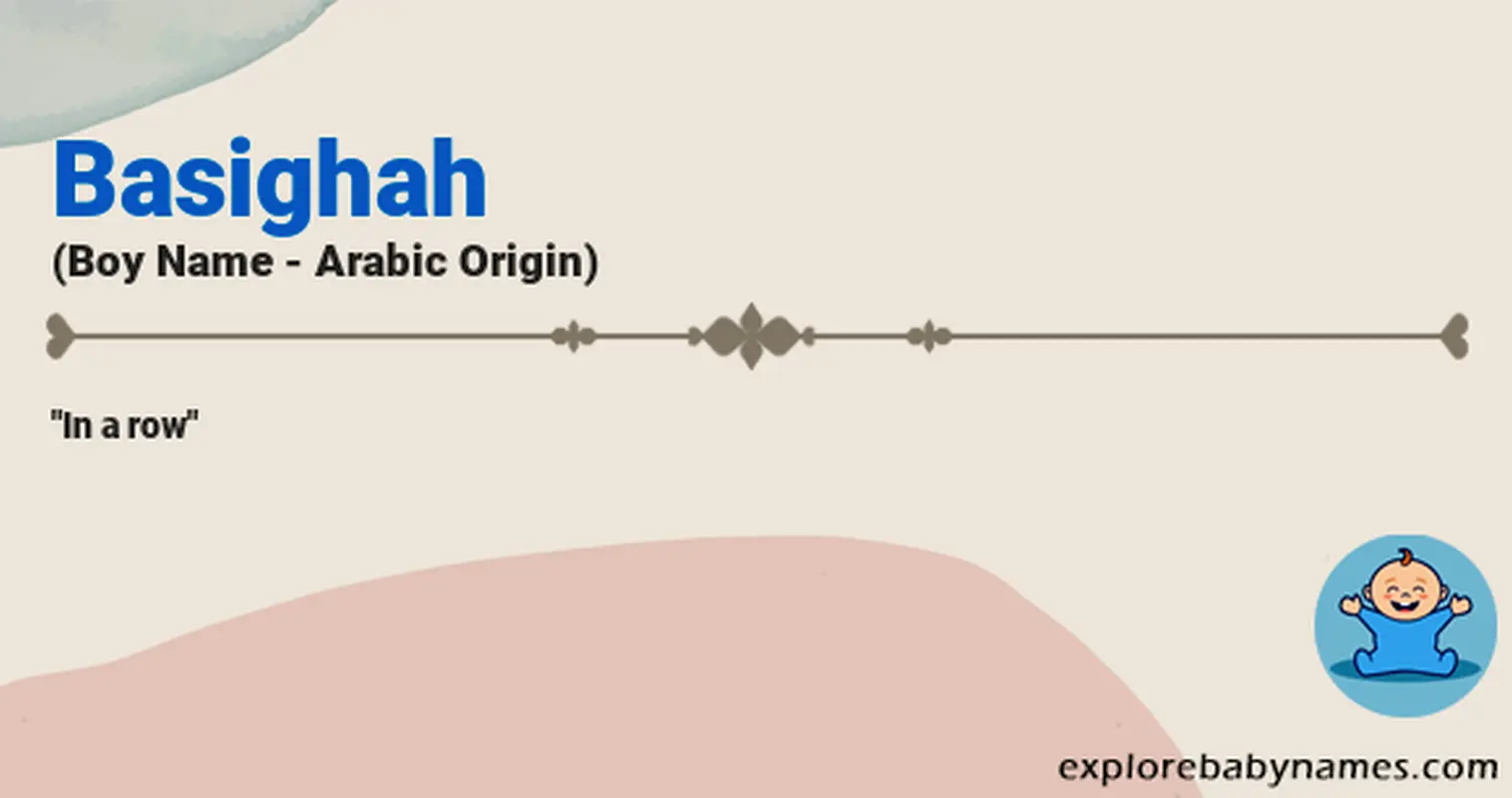 Meaning of Basighah