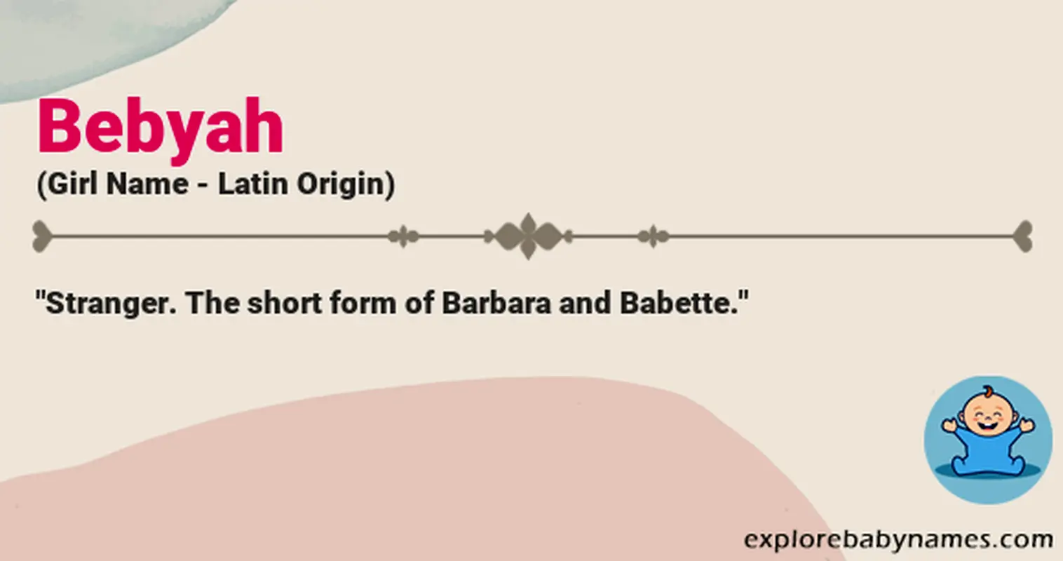 Meaning of Bebyah