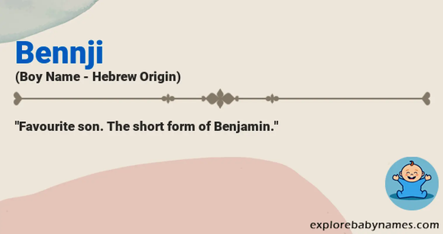 Meaning of Bennji