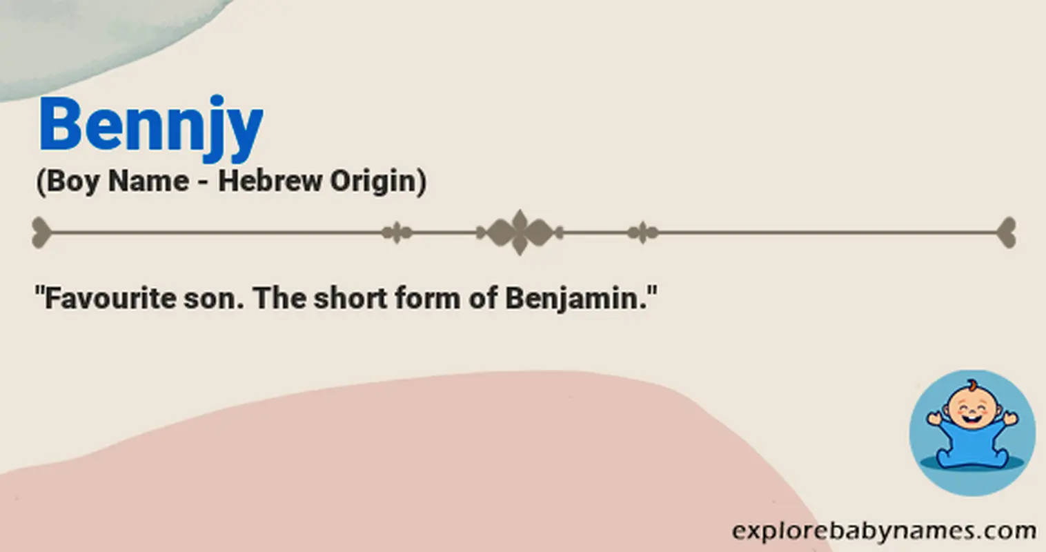 Meaning of Bennjy