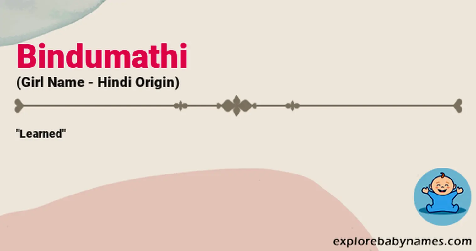 Meaning of Bindumathi