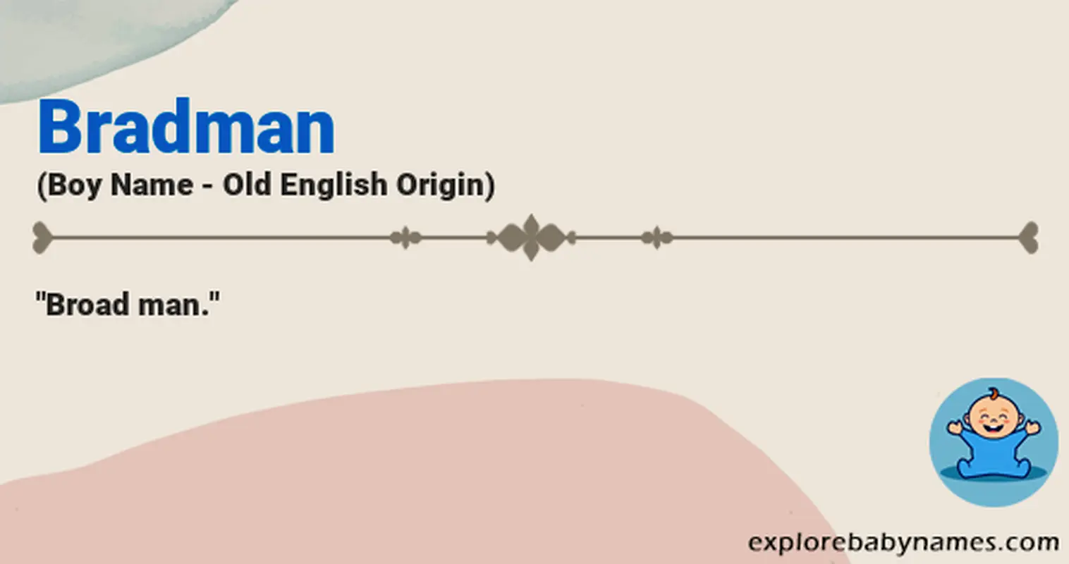 Meaning of Bradman