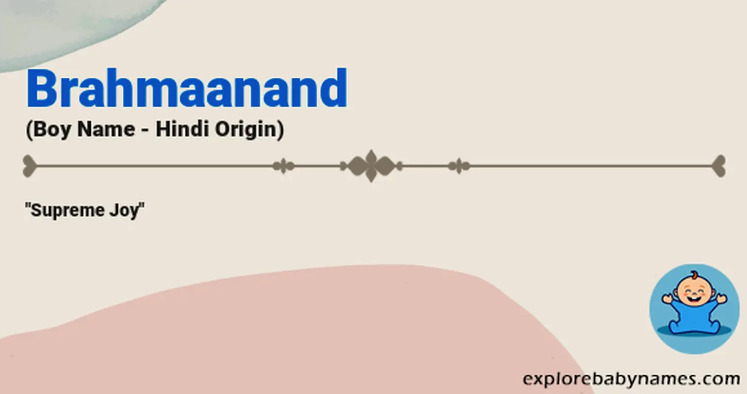 Meaning of Brahmaanand