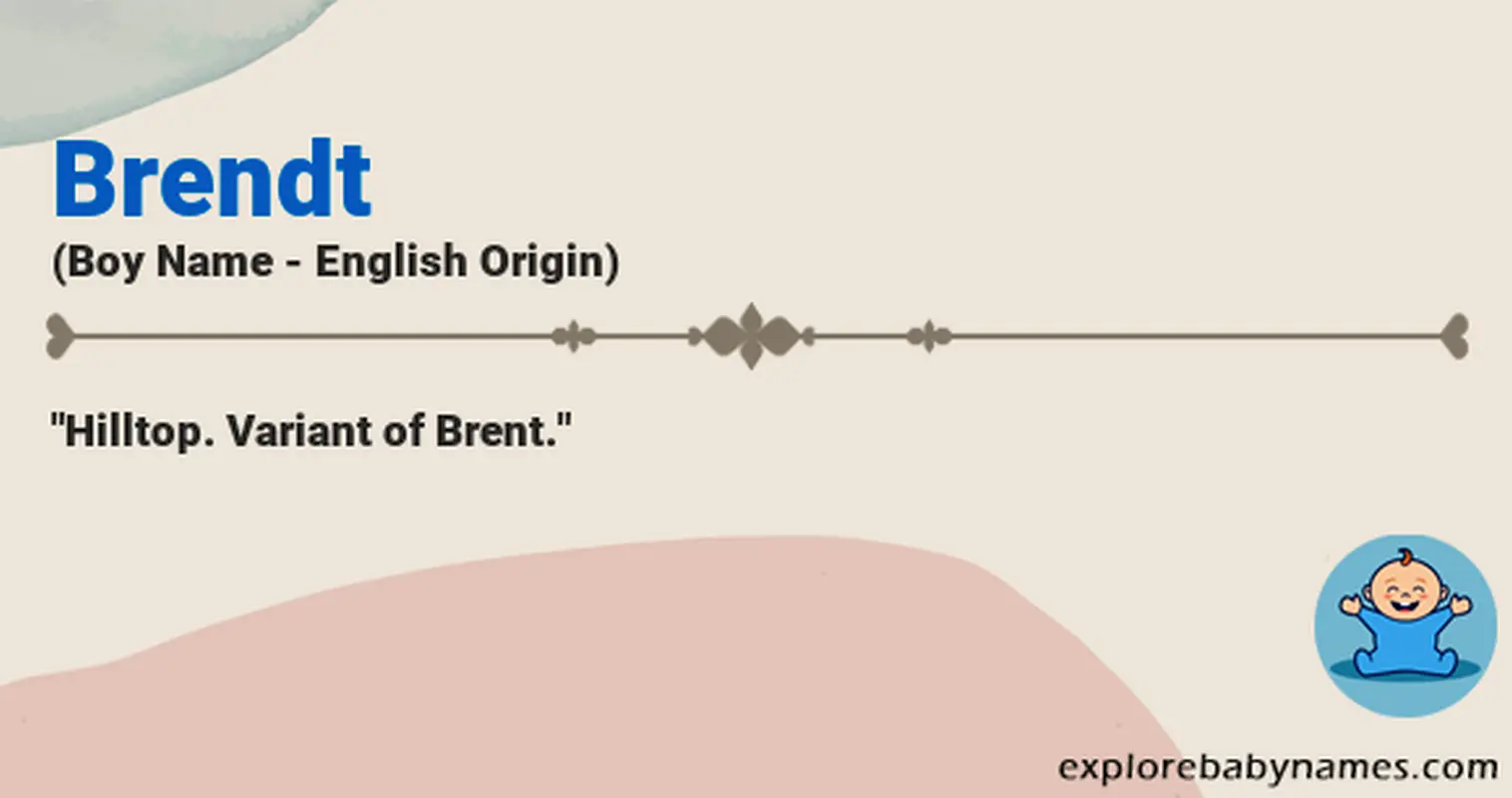 Meaning of Brendt