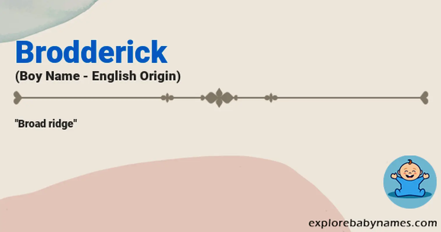 Meaning of Brodderick