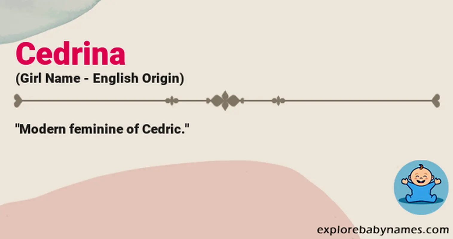 Meaning of Cedrina