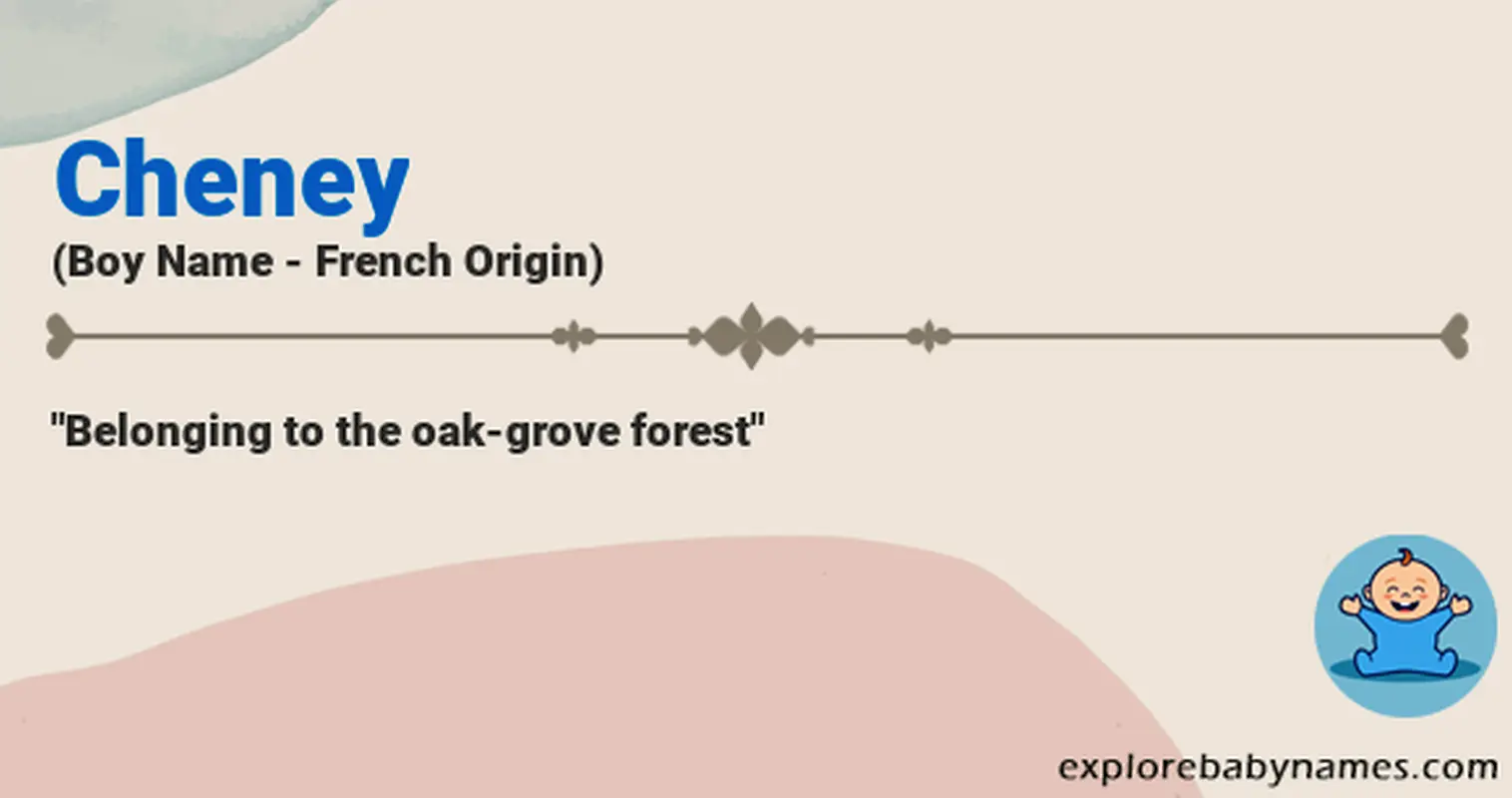 Meaning of Cheney