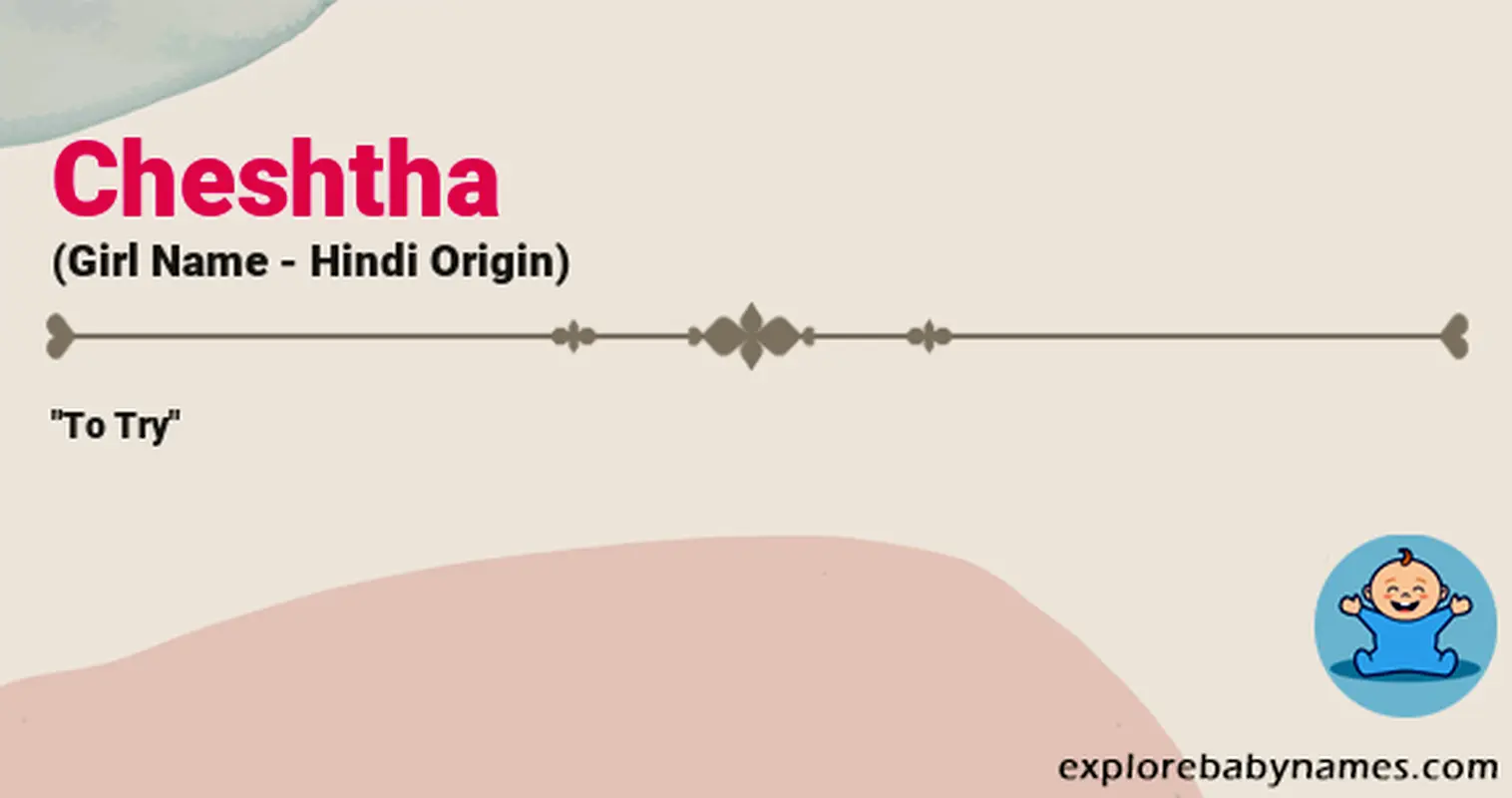 Meaning of Cheshtha