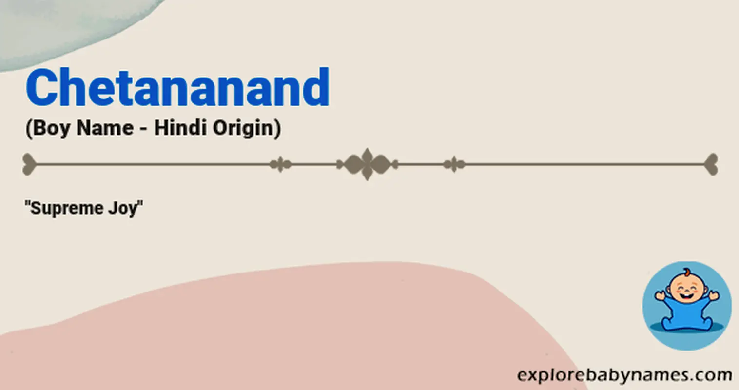 Meaning of Chetananand