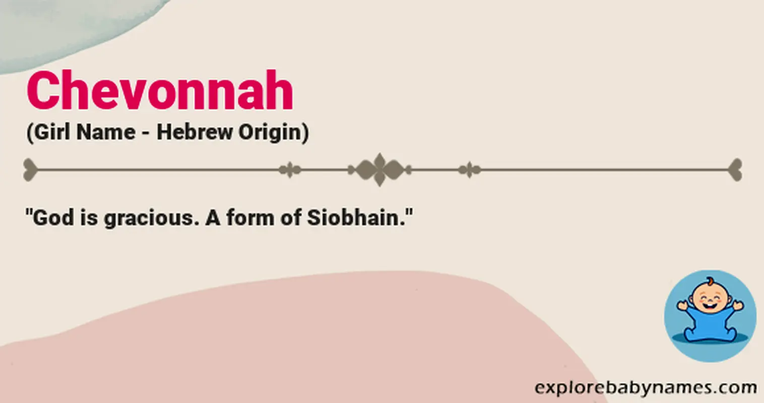 Meaning of Chevonnah