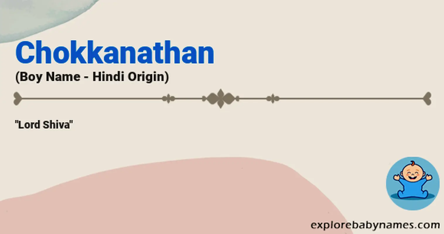 Meaning of Chokkanathan