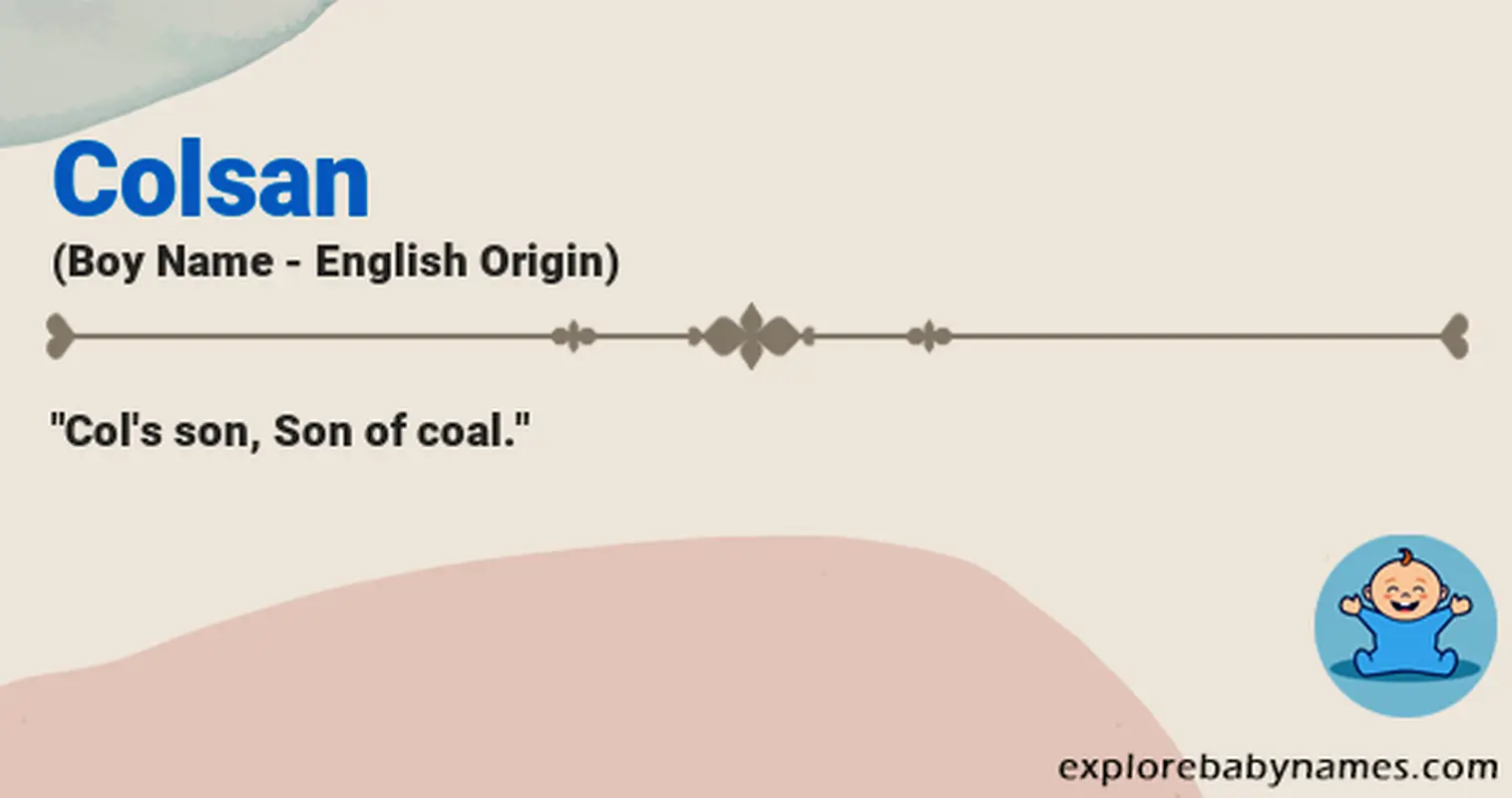 Meaning of Colsan