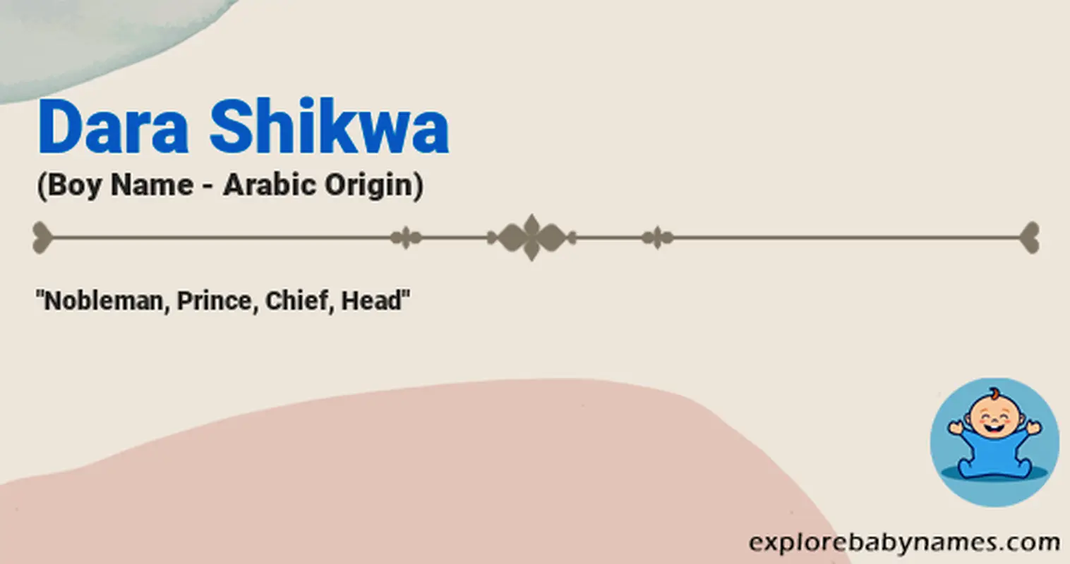 Meaning of Dara Shikwa