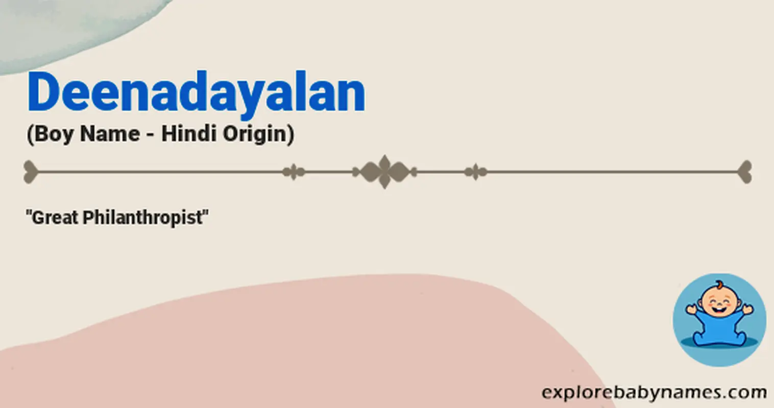 Meaning of Deenadayalan