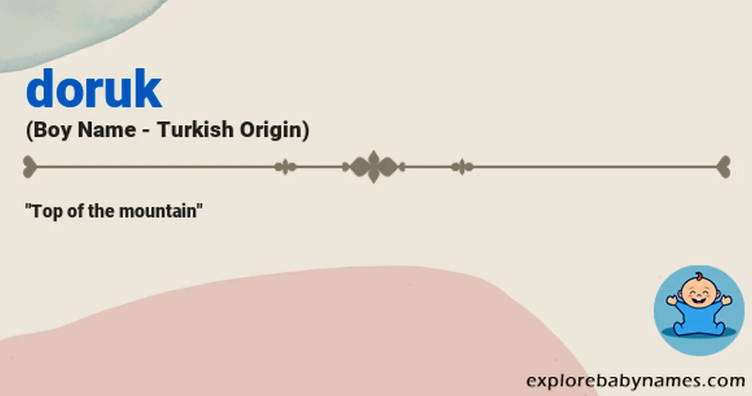 Meaning of Doruk