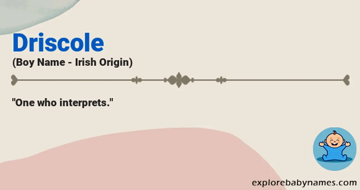 Meaning of Driscole