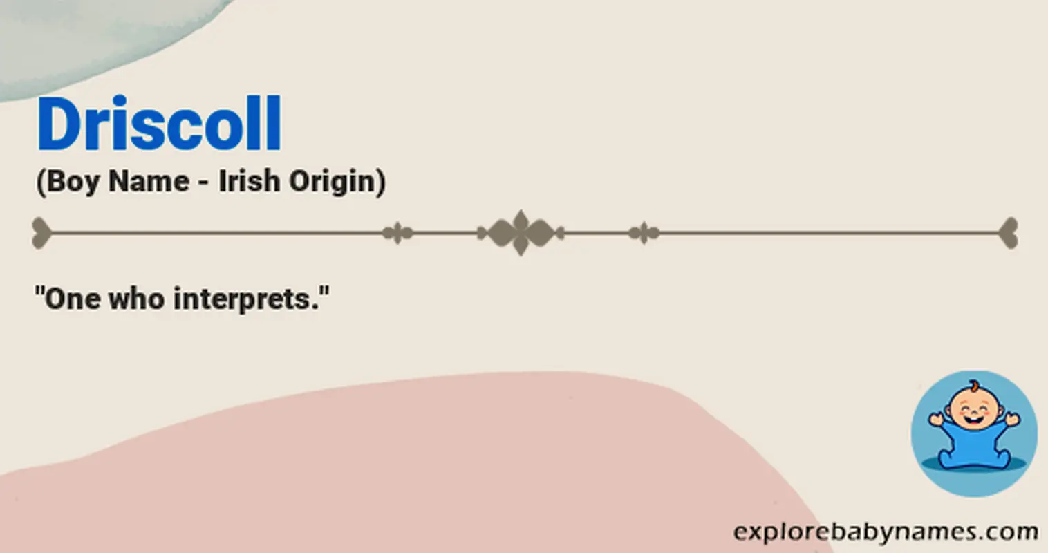 Meaning of Driscoll