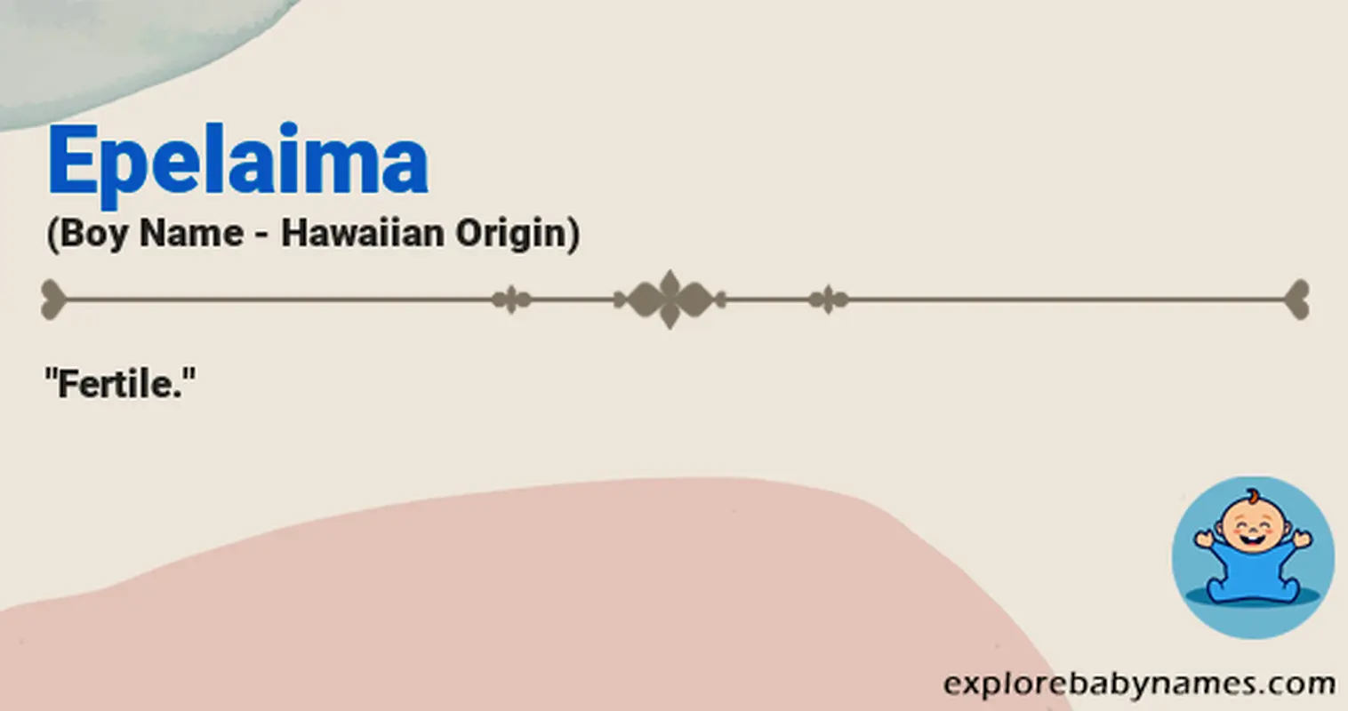 Meaning of Epelaima