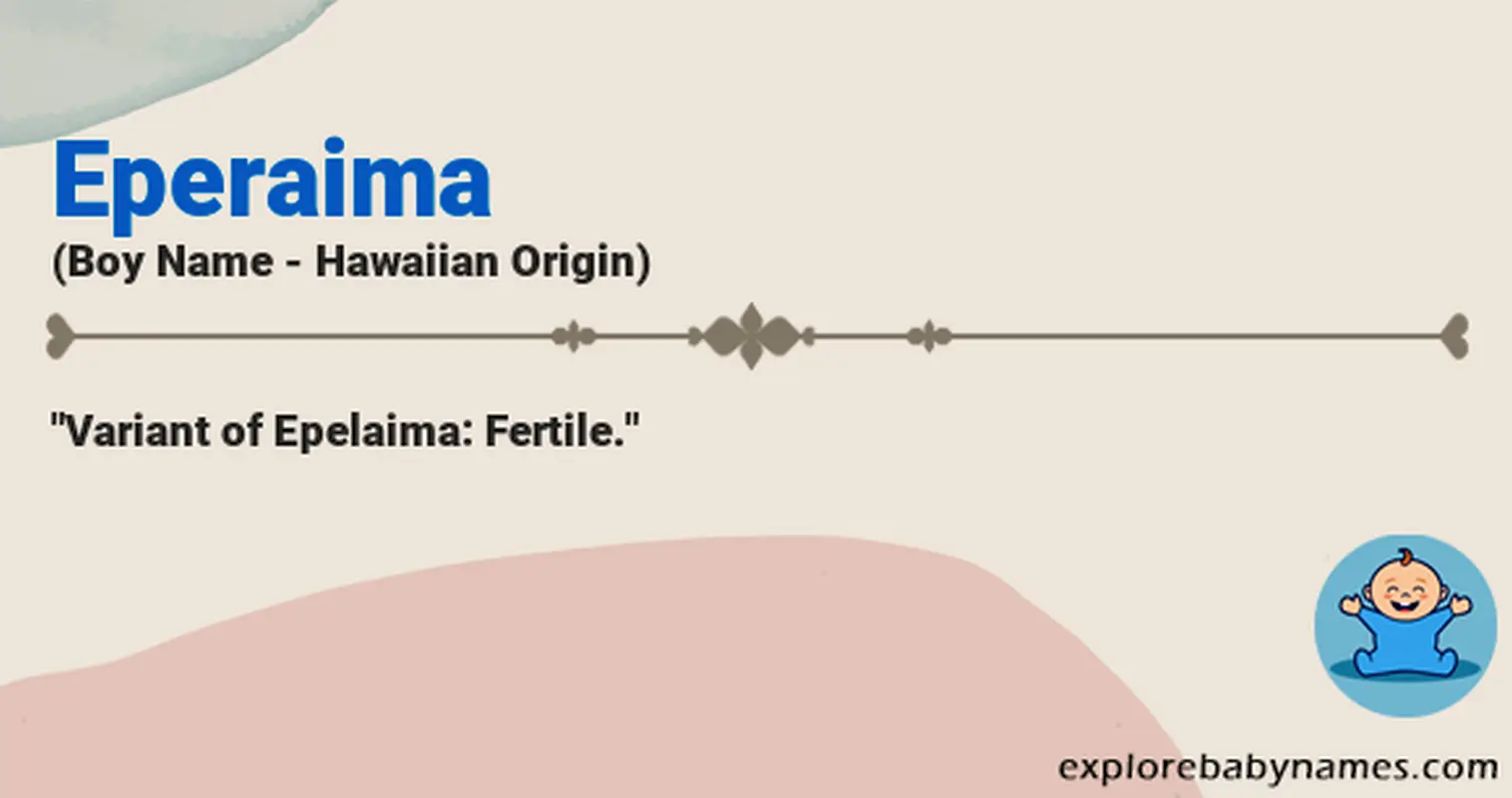 Meaning of Eperaima