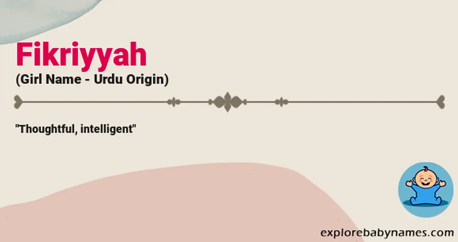 Meaning of Fikriyyah