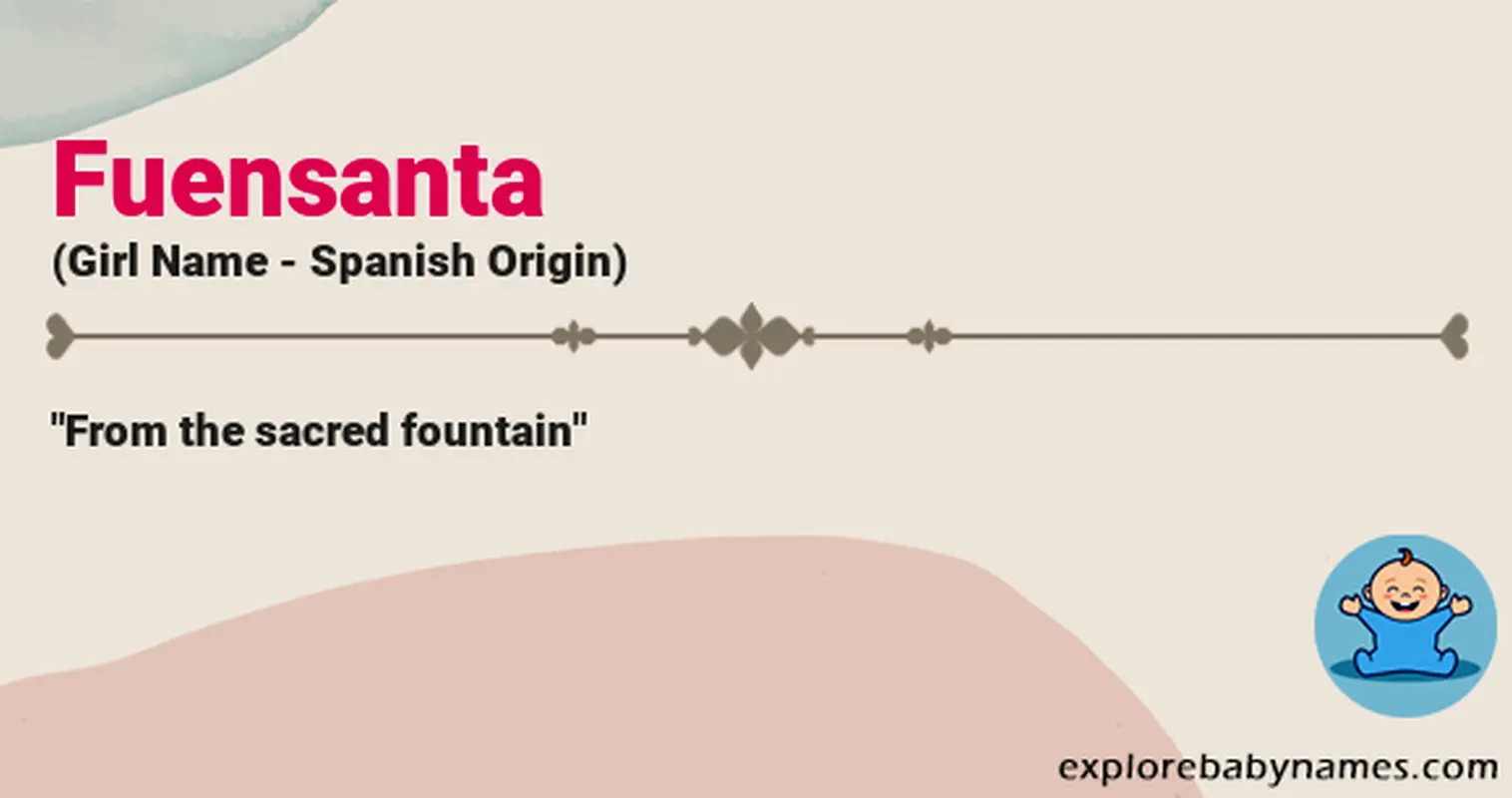 Meaning of Fuensanta