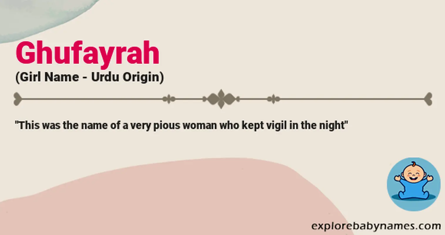 Meaning of Ghufayrah