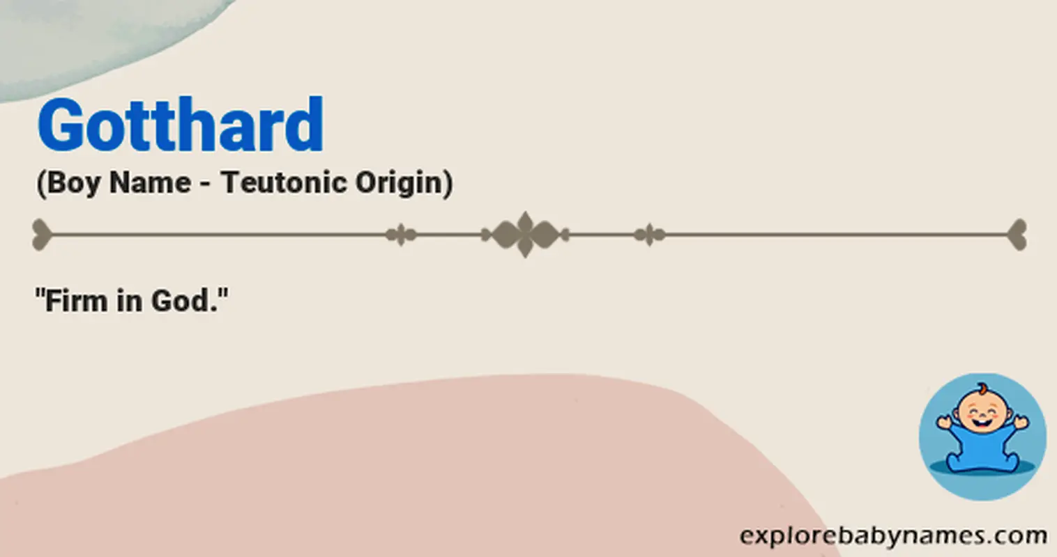 Meaning of Gotthard