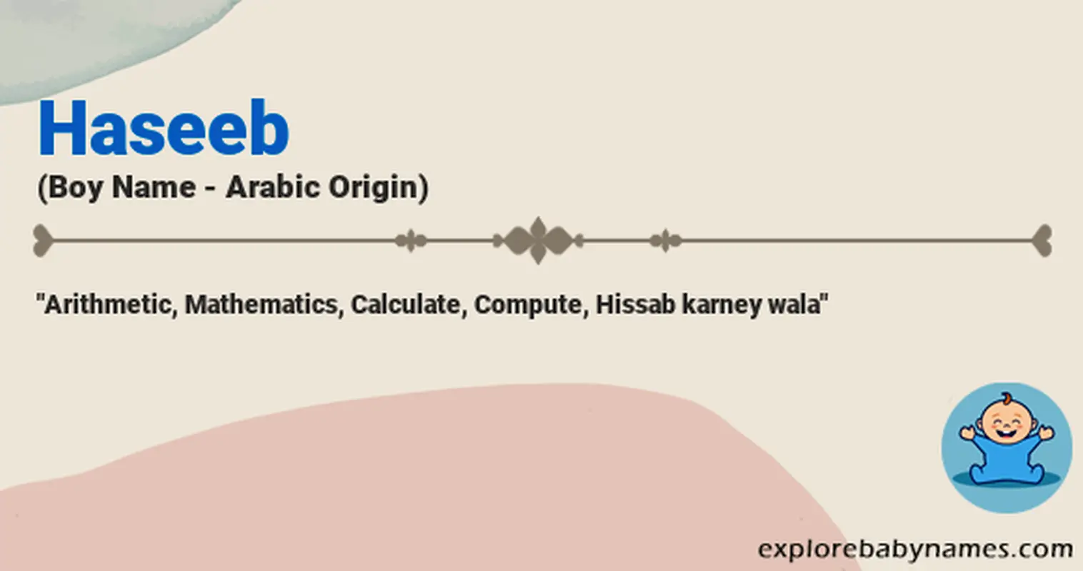 Meaning of Haseeb