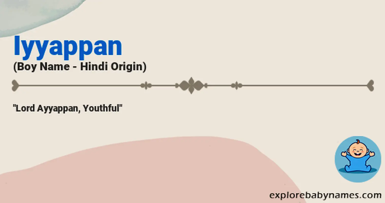 Meaning of Iyyappan