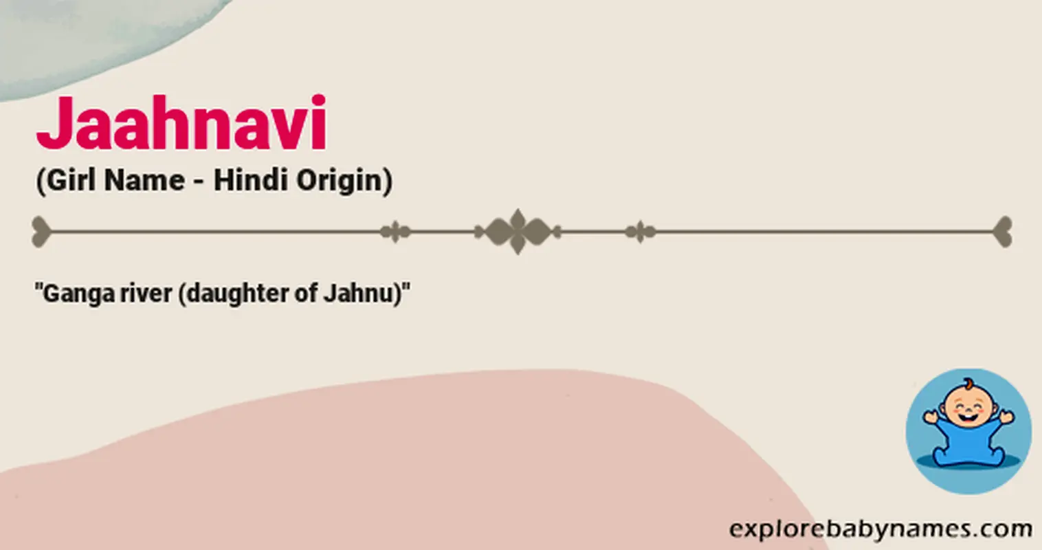 Meaning of Jaahnavi