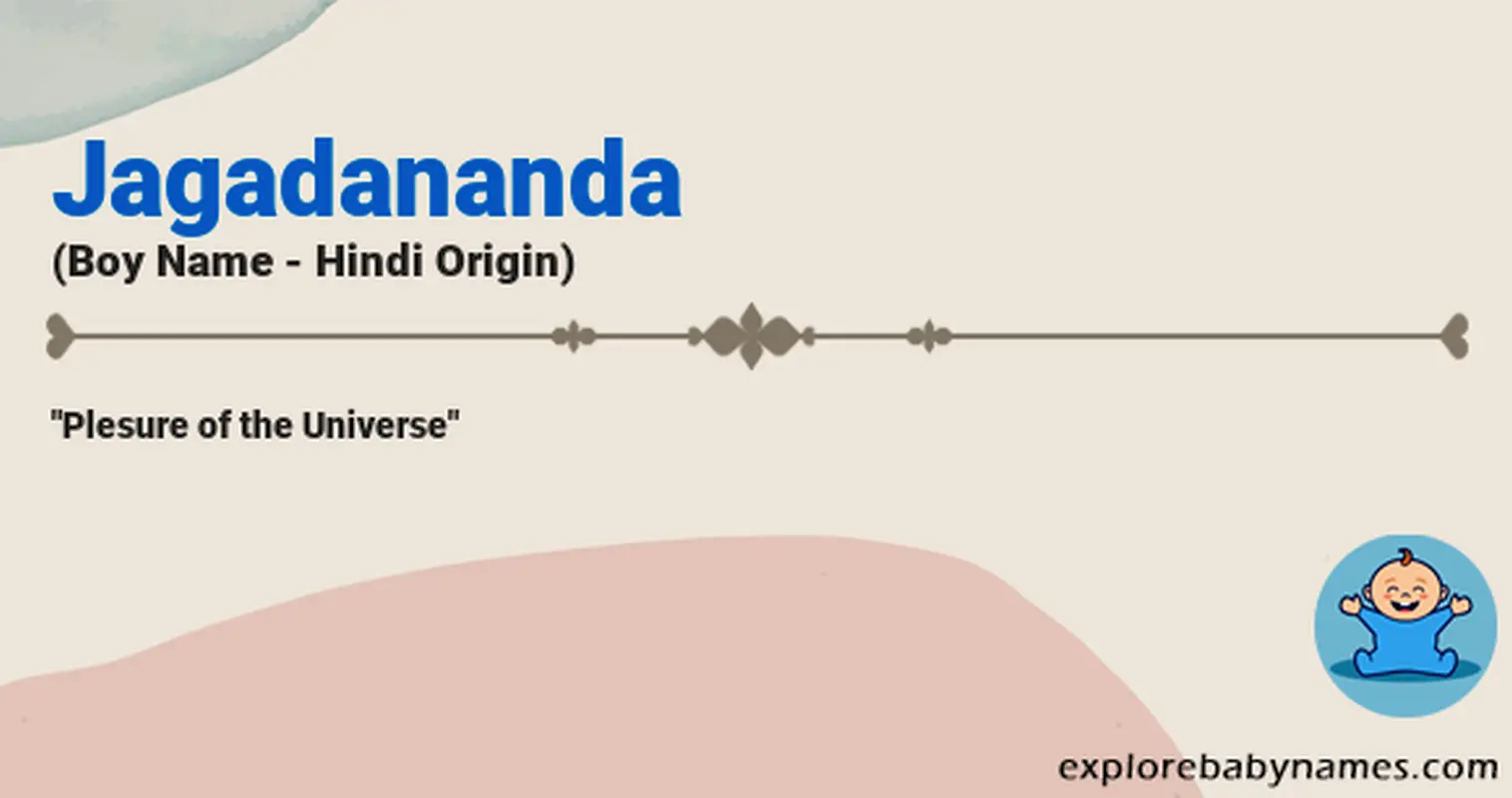 Meaning of Jagadananda