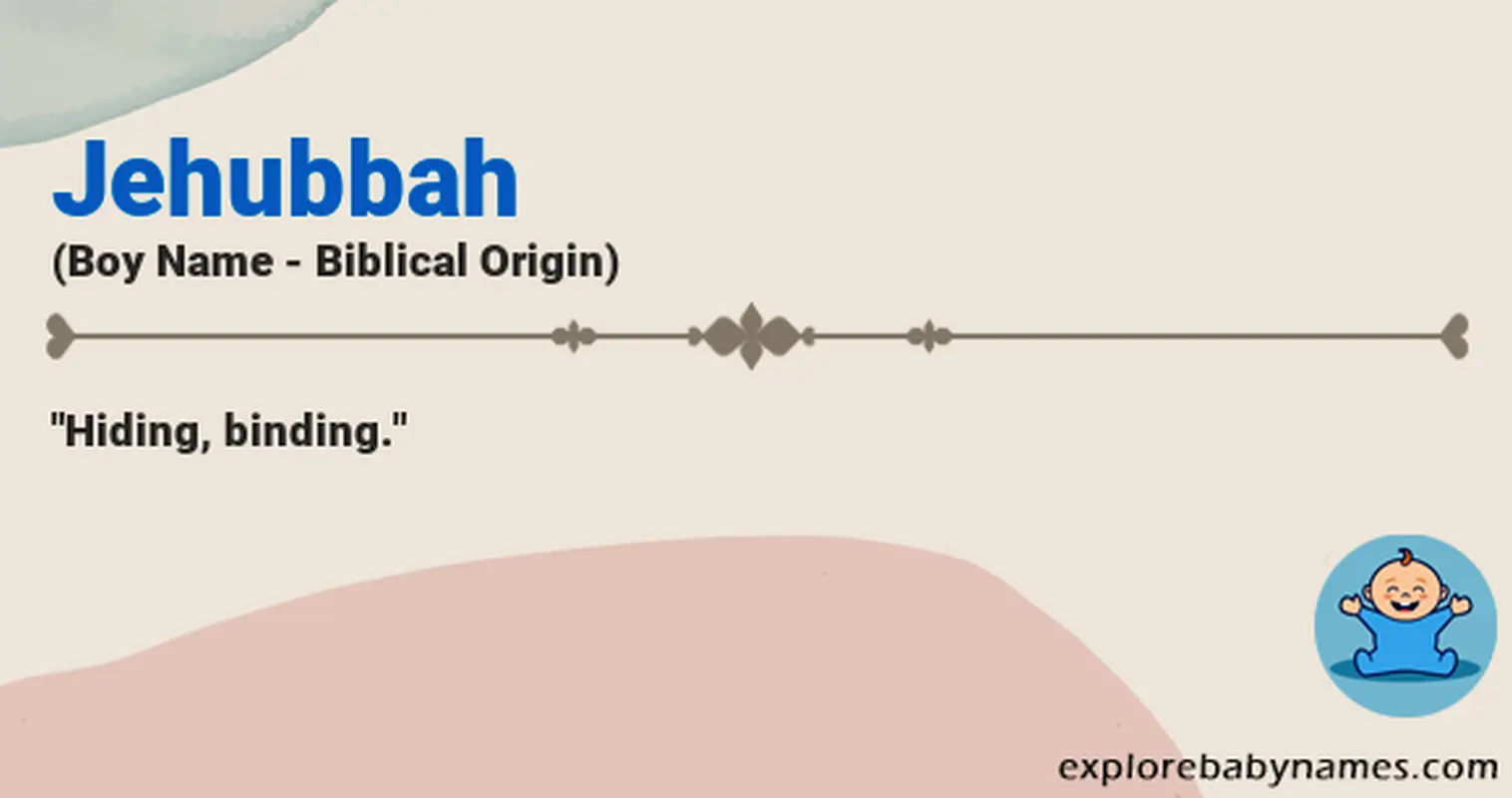 Meaning of Jehubbah