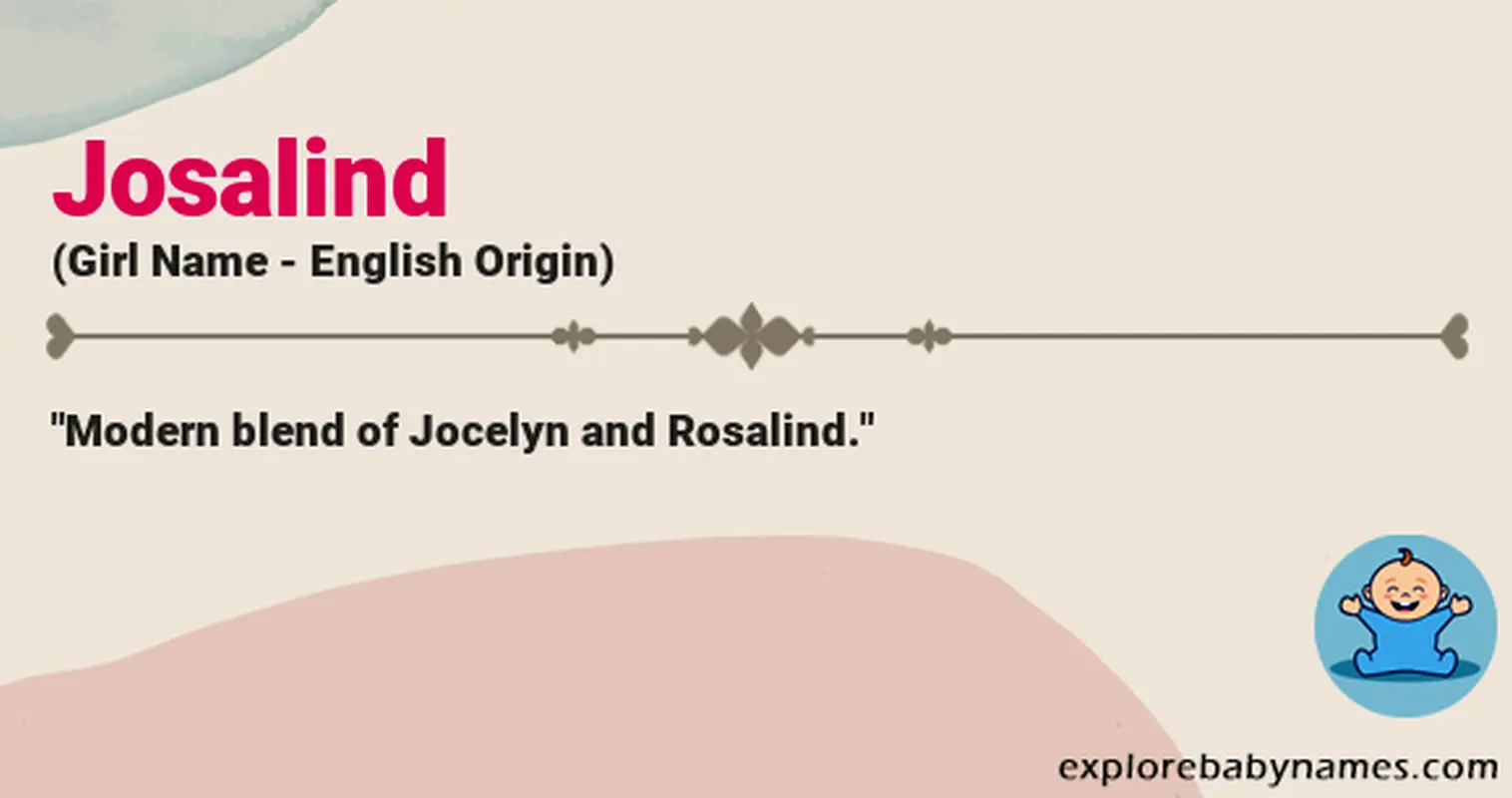 Meaning of Josalind