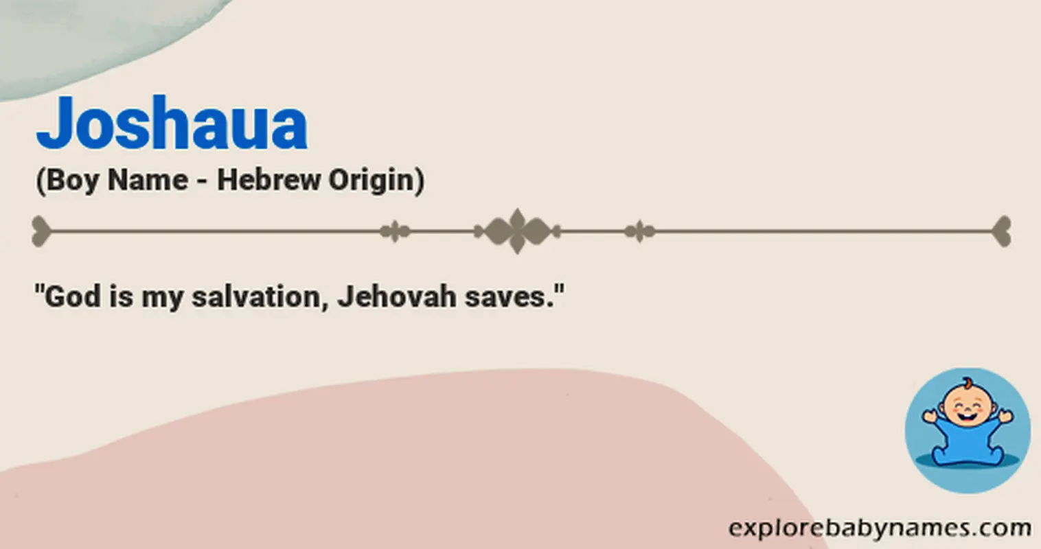 Meaning of Joshaua