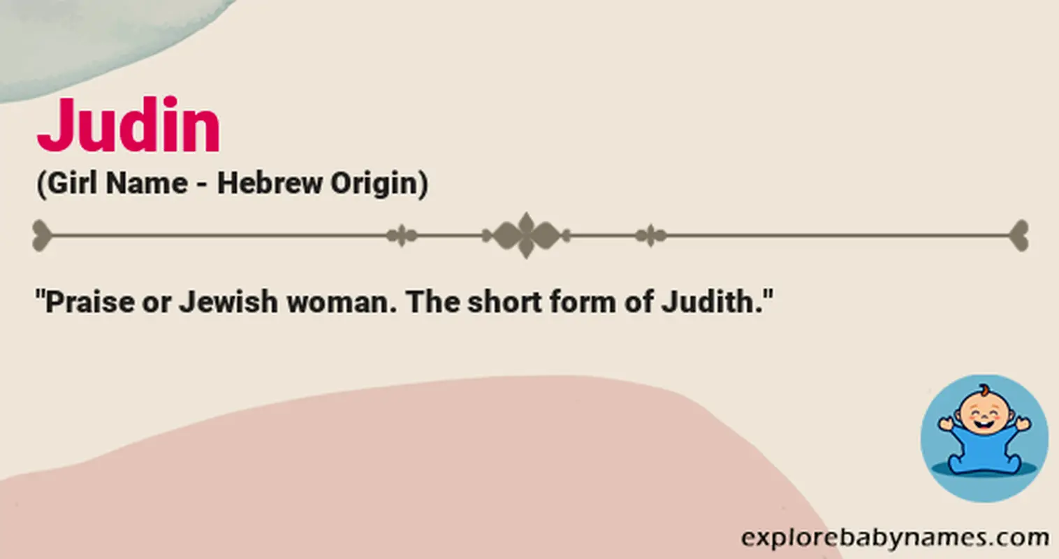 Meaning of Judin