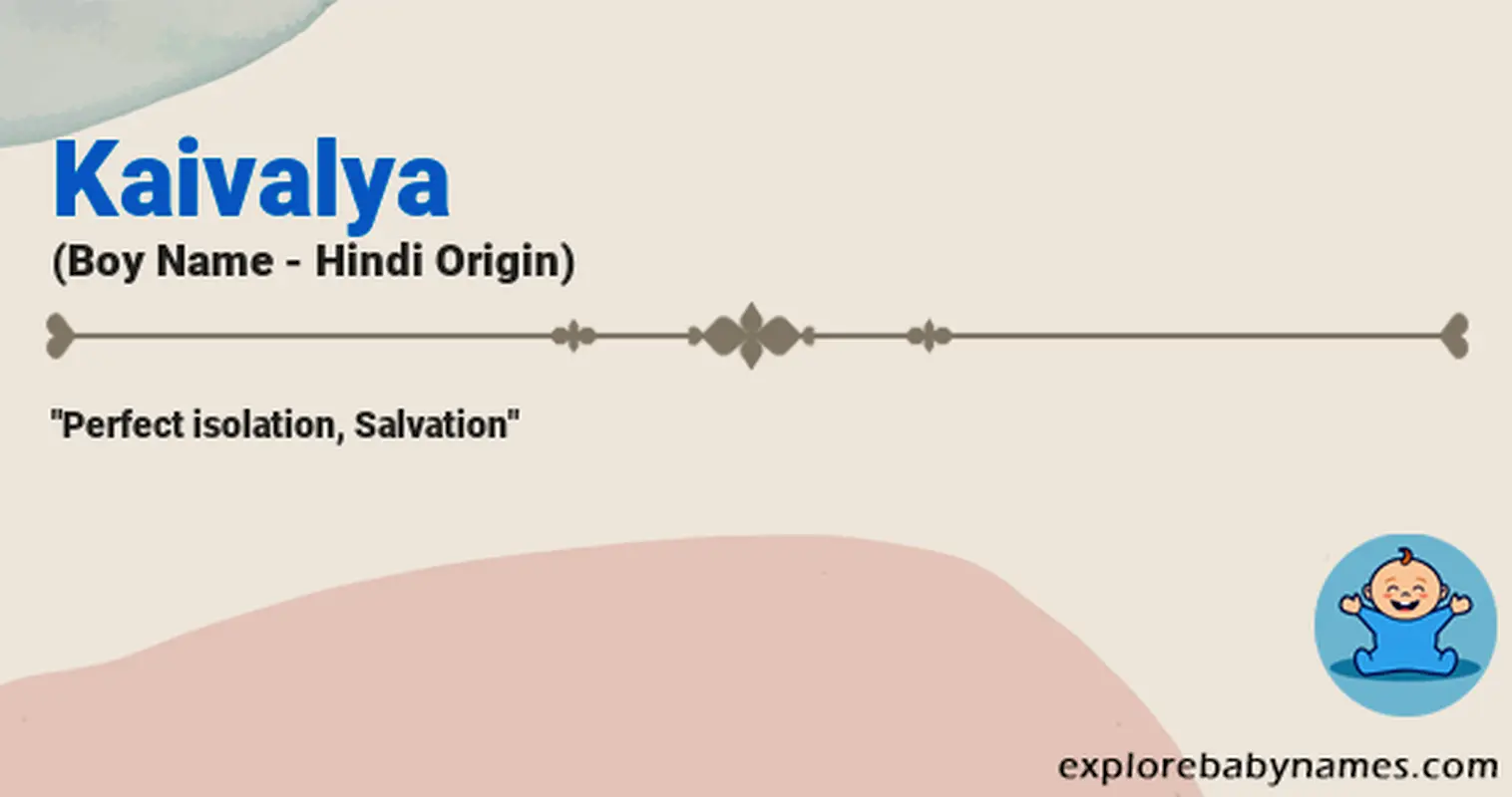 Meaning of Kaivalya