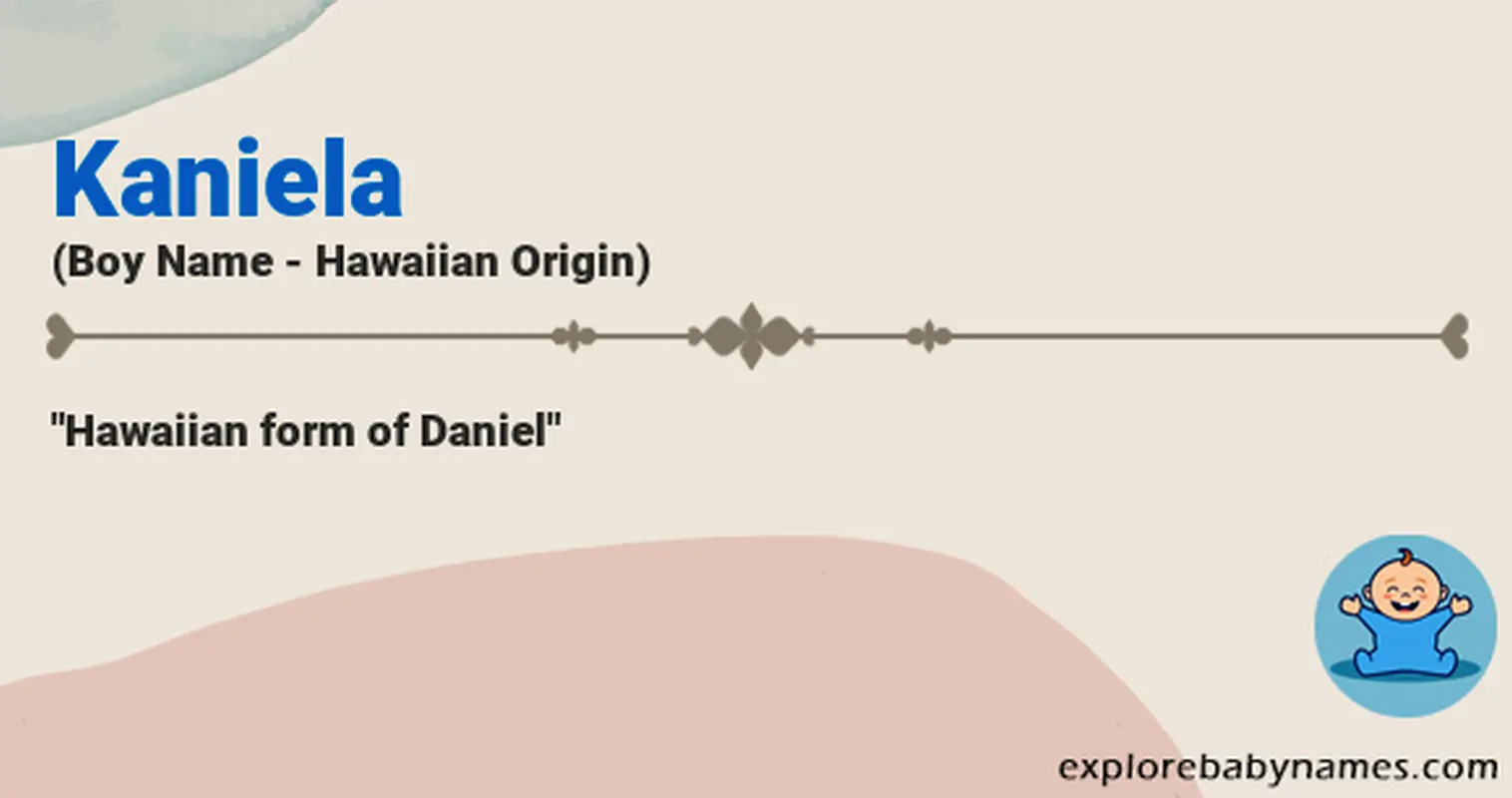 Meaning of Kaniela