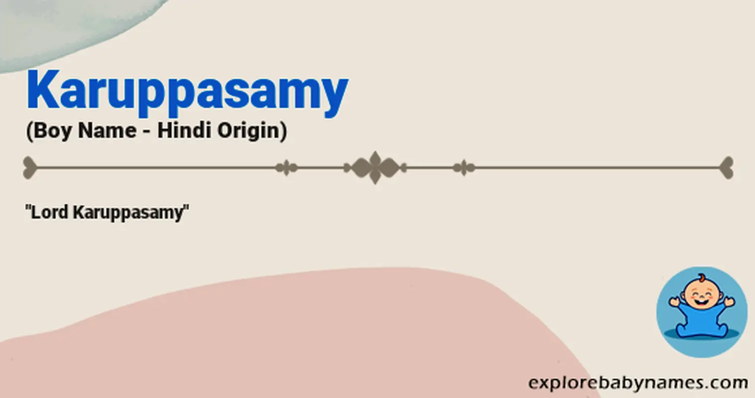 Meaning of Karuppasamy