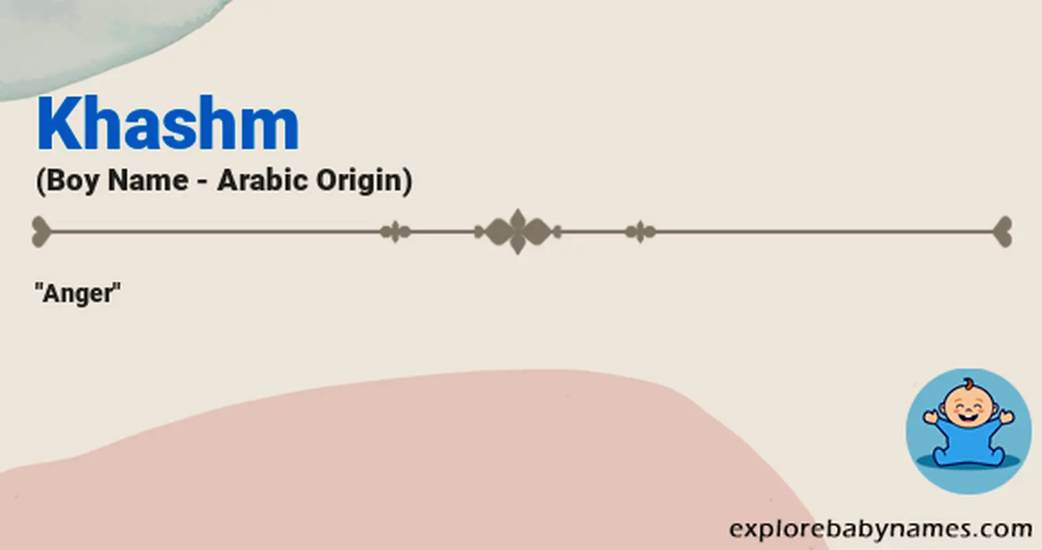 Meaning of Khashm