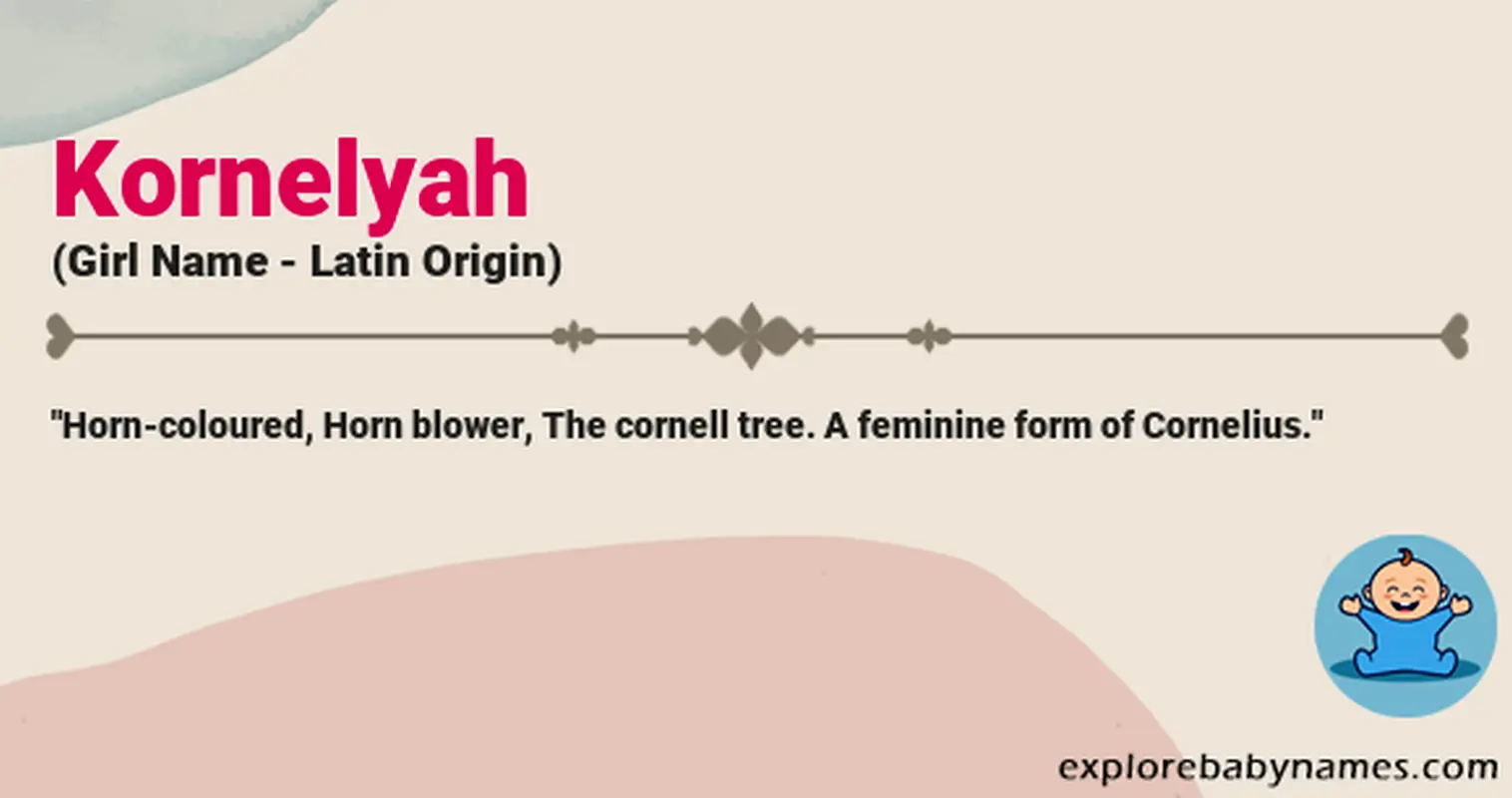 Meaning of Kornelyah