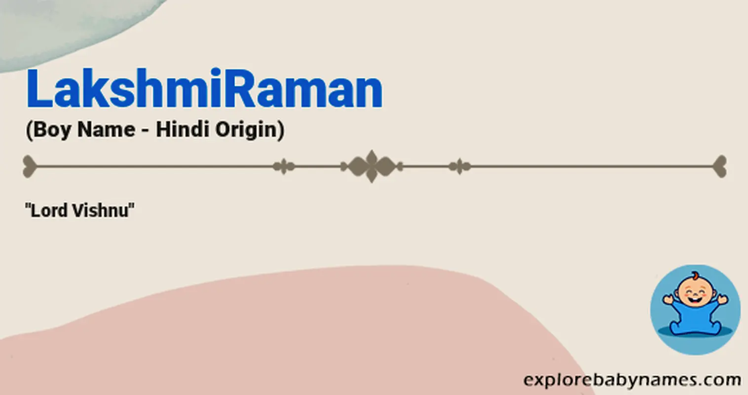 Meaning of LakshmiRaman