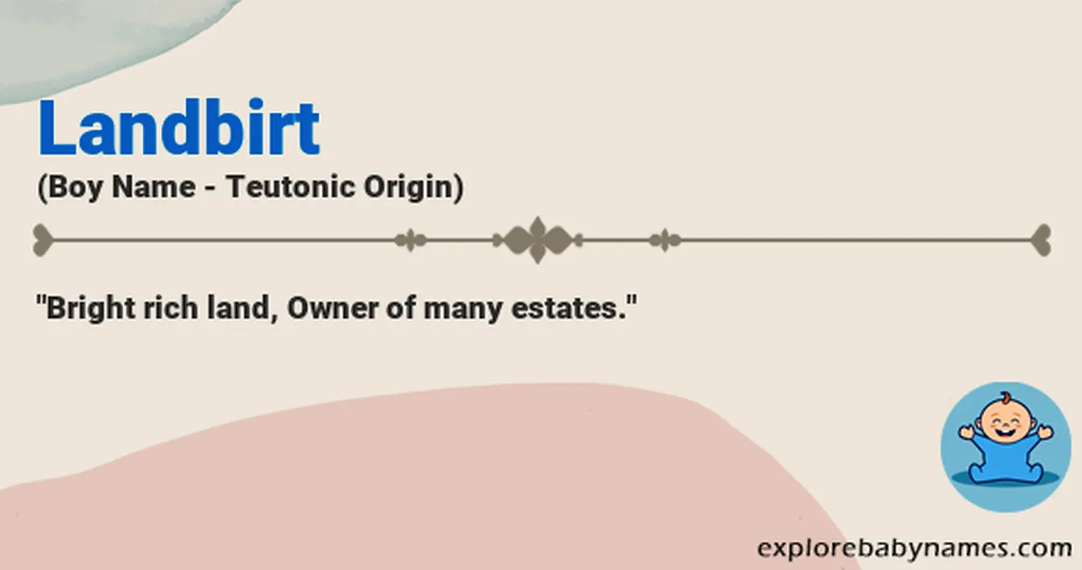 Meaning of Landbirt